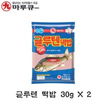 [마루큐] 글루텐 떡밥 (5봉) (한글) 30g x 5, 5개