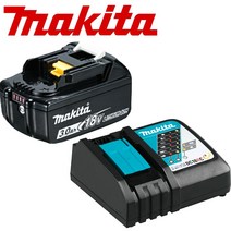 마끼다 18V 배터리 충전기 세트 마끼다 정품 밧데리 급속충전기 2종, 1세트