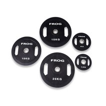 [플러그피트니스] 폴리 더딘 중량원판 10kg 역도원판 바벨원판 헬스원판, 상세 설명 참조