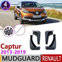 Renault captur samsung qm3 2013 ~ 2019 mudflap fender 머드 가드 머드 플랩 가드 스플래쉬 액세서리 2014 2015 2016 2017 2
