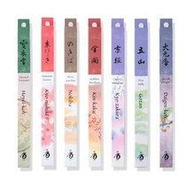 송영당 쇼에이도 인센스스틱 모음 선향 천연디퓨져 방향제 내추럴 요가 명상 집들이 선물 향기 향 콘 홀더 스틱 죽향, 그레이드오리진