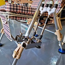 _ 민물낚시대 받침대 받침틀 낚시의자 전용거치대 1단