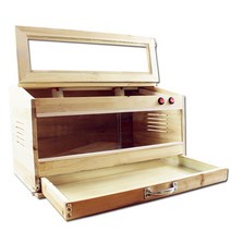 육지거북이사육장 거북이쉼터 거북이은신처 애완 동물 용품 사육 상자 토지 거북 도마뱀 거미 단단한 나무, 02 40cm bare box