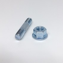 플랜지 너트 윙너트 철 후랜지 육각너트 스틸 볼트 플렌지 앵글 와샤 붙이 17 x 7.5mm 가이드 플레이트 체인톱 악세서리 양방향 나사용 후렌지 스텐 플라이, 나사