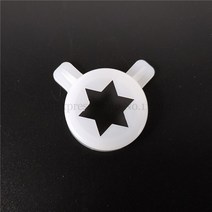 아이스크림 기계 부품 업소용 hexagram 스타 모델링 캡 용 예비 소프트 액세서리, 없음