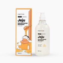 정글몬스터 제주 유채꿀 펫 샴푸 500ml, 1개