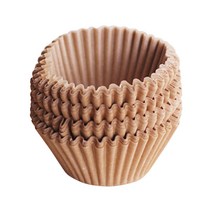 쿠킹스토리 높은 머핀유산지 유산지컵, 크라프트, 100장