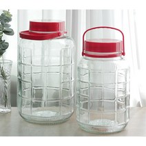 효소 유리술병 유리밀폐용기 야관문주 보관매실담금병, 보드레효소병 10L, 1개