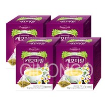 [향기좋은날] 담터 캐모마일 사과향의 허브티 10T 무배, 4개