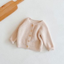 신생아 백일 돌 여아 남아 아기옷 간절기 가을 감성 메이플 아기가디건