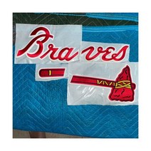 4피스 애틀란타 브레이브스 MLB 야구 라지 저지 또는 재킷 패치