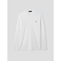 빈폴 [30%OFF][REGULAR] 화이트 싱글 헨리넥 티셔츠 (BC1841O311)