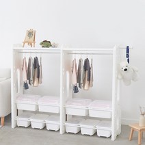 미루 프리미엄 5단 장난감정리함, 미루 빅행거 캡형 더블- 뉴화이트