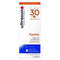 ultrasun 울트라선 패밀리SPF30 기름기없음 끈적임없는선크림 예민한피부용 젤타입선크림 100ml 1개