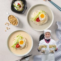 당일생산 콩게미 진한 크림 콩국물 콩국수 왕태 콩물, 450ml, 5개