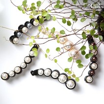 [KNOTXKNOT] 진주로 만든 순수바나나핀 2종택1