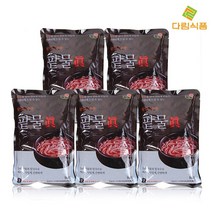 청정원 [다림죽] 다림 팥물 진 500g x 5팩(5인분), 단품없음