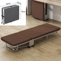 좁은방침대 접이식 간의 공간활용 침대 60CM 브라운