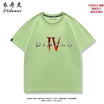 디아블로4 굿즈 티 블리자드 디자인 반팔 Diablo4