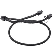 PSU 8Pin 듀얼 8Pin6 2 핀 Pcie 모듈 전원 케이블 EVGA Supernova G2 G3 P2 T2 GS 650 750 850 1000 1600, [01] Black