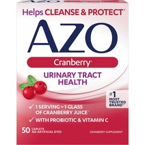 Azo 아조 크랜베리 50캡릿X4EA, 50캡릿, 4개