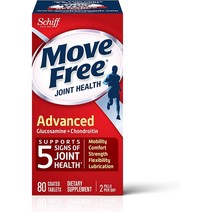 Move Free 무브프리 글루코사민 히알루론산 80정
