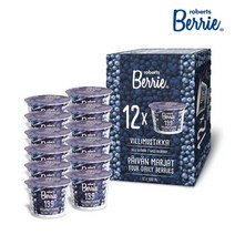 로버츠베리에 야생 빌베리 과채 음료 1박스 100ml 12개, 없음
