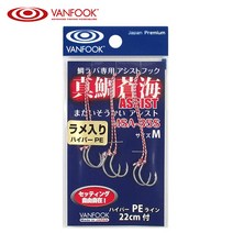 밴푹 MSA-35S 진조창해 타이라바 어시스트훅 타이라바훅, 숏 12cm SS 사이즈