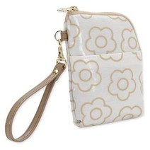 일본직발송 6. MARY QUANT(마리크 돈트) [마리크 돈트] 데이지 포밍 멀티 파우치 포켓 첨부 화이트 B09RQ, FREE SIZE