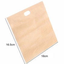 테프론시트 유산지 포장지 튜브 매트 5개/대 재사용 가능한 토스터 가방 비 스틱 빵 샌드위치 유리 섬유 토