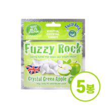 퍼지락 자일리톨 캔디 청사과맛 40g x 5개 묶음 무료