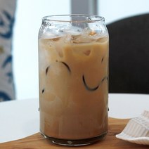 글라스락 강화유리 머그컵 에코텀블러 퓨전 빅 캐닝머그, 클라체 비어 캔 글라스 500, 1개
