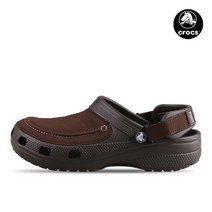 크록스 유콘 비스타2 클로그 남자 남성 슬리퍼 샌들 초코 207142-206, 옵션선택, 207142-206|M10/W12_280