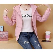 후드 스타일리스트 사파리 봄 바람막이 점퍼 여성 예쁜신상