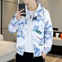 남성마자켓 2023 봄계절 캐쥬얼 청년 후드 남성의류 상의 트렌드 JK3627P43 4994411920