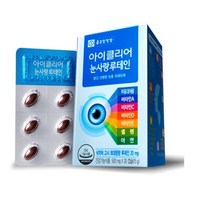 종근당건강 아이클리어 눈사랑 루테인, 30캡슐, 4개
