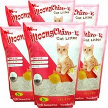 고양이 모래 화장실 빠른 흡수 냄새 억제 레몬 5L 6개, 고양이모래 5L 6개, 옵션:고양이모래 5L 6개