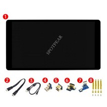 개발 보드 부품 호환 모듈 라즈베리 파이 5.5 인치 2K LCD 디스플레이 1440 x 2560 IPS 터치 스크린 MIPI to hdmi 컴퓨터 PC용, Just LCD