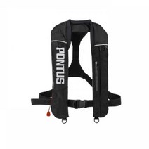 폰터스 자동팽창식 구명조끼 PL-9300 해양수산부인증 낚시조끼 폰터스구명조끼 KOMSA 선상낚시조끼 착용성 향상형 라이프자켓, 레드