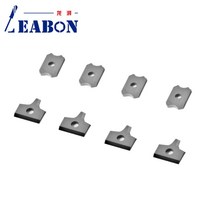 10 pcs 스크레이퍼 블레이드 에지 밴딩 공작 기계 목공 액세서리 용 스크레이핑 블레이드 homag kdt nanxing wellex, 16x17x2-R3 R