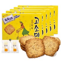 오리온 고소미 비스킷(12봉지) x 5통 밀크츄 2개포함, 1세트