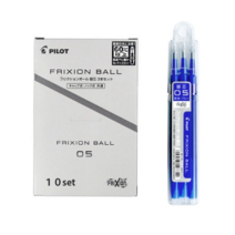 프릭션 노크볼펜용 리필심 0.5mm 3p, 블루, 3개