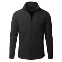 남성용 클래식 베이직 집업 클로저 봄버 재킷 Fsmcjl0020 블랙 X-Large