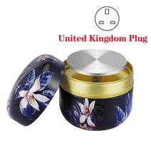 가정용 도자기 굽기 만들기 도구 전동 전기 도예 손 알루미늄 물레 미니 드로잉 머신 휠 성형 기계 트레이 포함 세라믹 작업 클레이 공예, Flower British plug