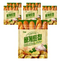 청우식품 바게트칩 갈릭&파슬리, 400g, 2개입