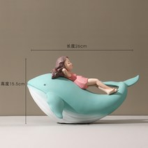 리스만들기 트리장식소품 솔잎가랜드 장식소품 크리스마스장식 산타자루 눈사람인형 꾸리미 데코 장식품 트리장식, 고래걸 - 청해