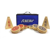 [애플파다] Rollors Backyard Game - 여름철 재미 테일게이팅 캠핑 파티 바비큐 피크닉 ampamp 해변의 날 u2013 편자 보체 볼 볼링