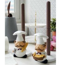 카페 인테리어 주방장 장식 키친타올 걸이 레스토랑, B 밀크바게트