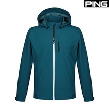 핑 핑(PING) 골프웨어 봄 터키쉬블루 남성 터키폴리 후드 탈착 점퍼 112B1JP901_TQ