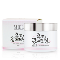미엘 워터 광채크림 100ml 수분크림 진정효과 보습 물광 스킨케어, 1개